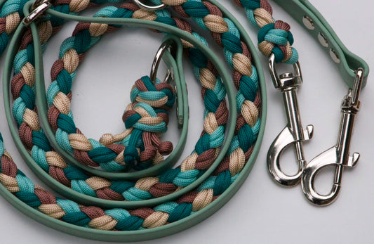 50/50 Paracord x Biothane Hundeleine