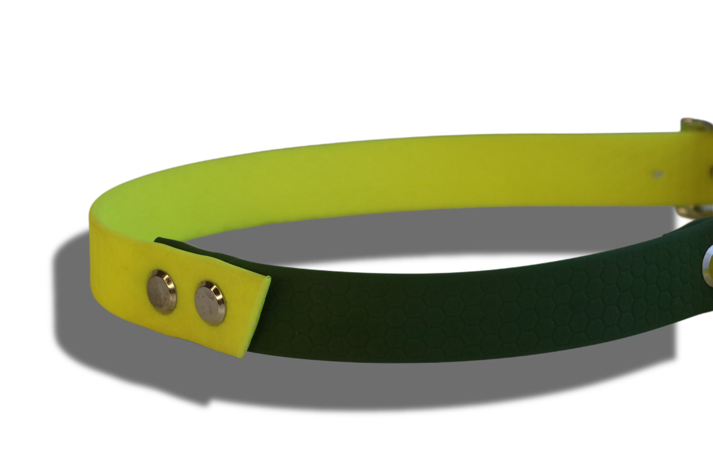 Hexa Gurtband Halsband zweifarbig