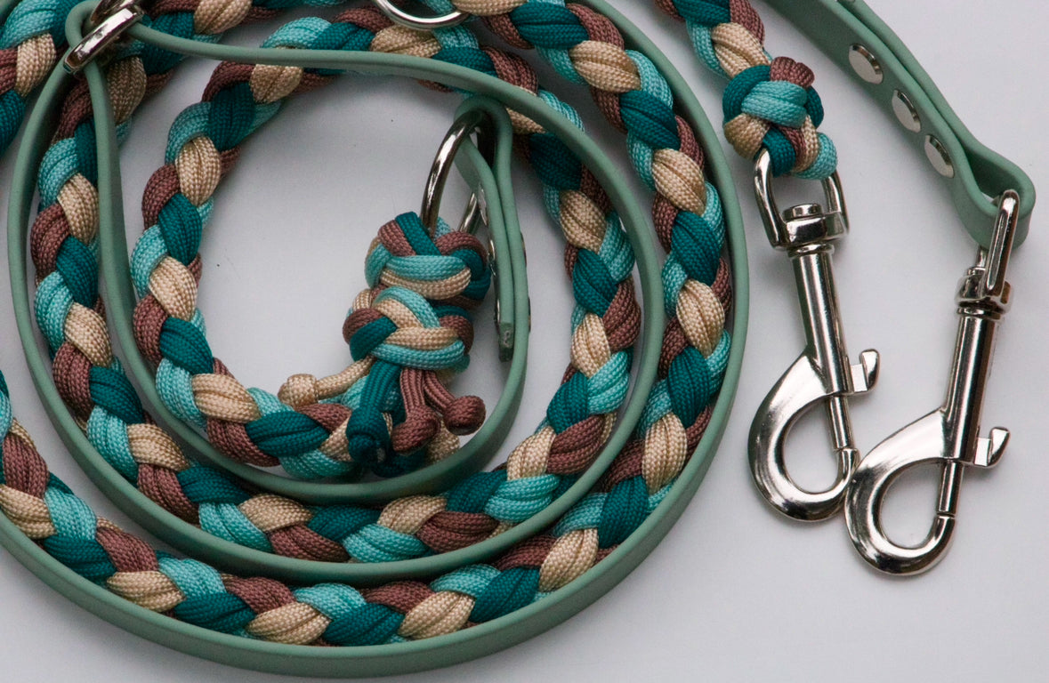 50/50 Paracord x Biothane Hundeleine
