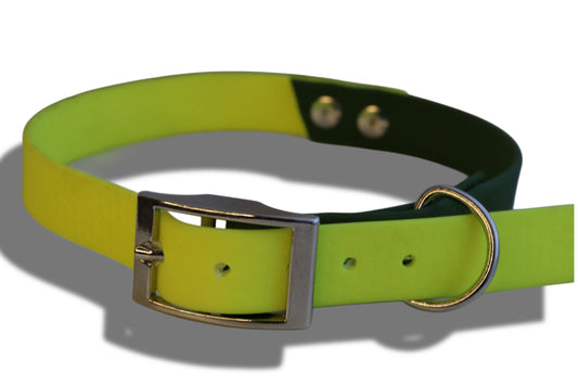 Hexa Gurtband Halsband zweifarbig